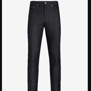 NWT Express 32x34 Straight Raw Rinse Stretch Jeans